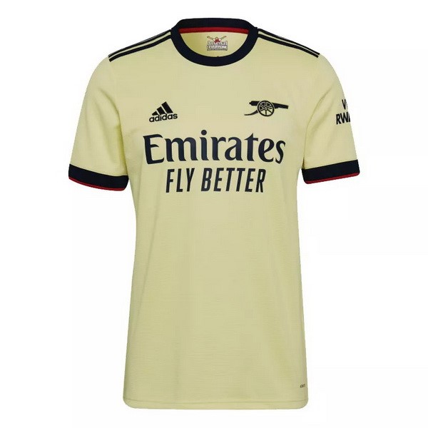 Tailandia Camiseta Arsenal 2ª 2021-2022 Amarillo